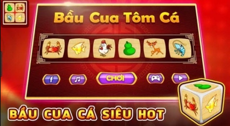 Cách chơi bầu cua tôm cá online