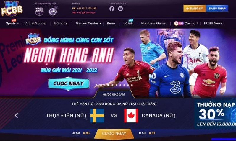 Review nhà cái FCB8 chi tiết nhất