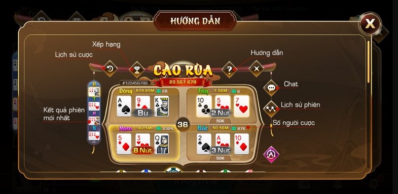 Đánh bài cào rùa online