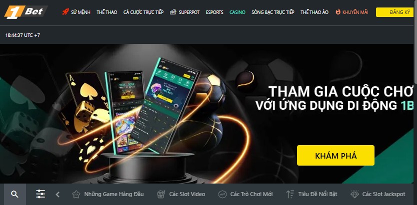 Đánh giá nhà cái 1Bet Online Casino