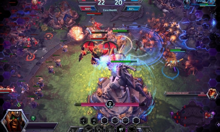 Heroes of the Storm game hiệp sĩ bão táp cực hay 2 Lối chơi và cơ chế chiến đấu trong Heroes of the Storm